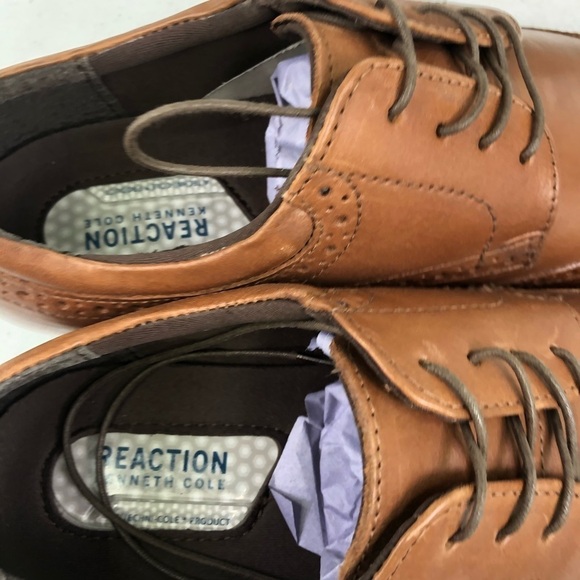 Kenneth Cole Reaction Zeke Lace Up Oxford Shoes - Picture 7 of 11